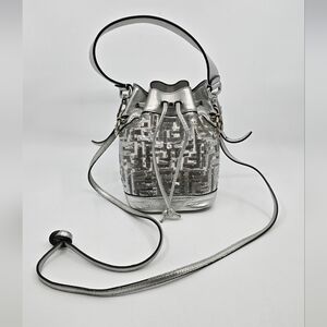 Fendi Mini Sequin Mon Tresor Bucket Bag